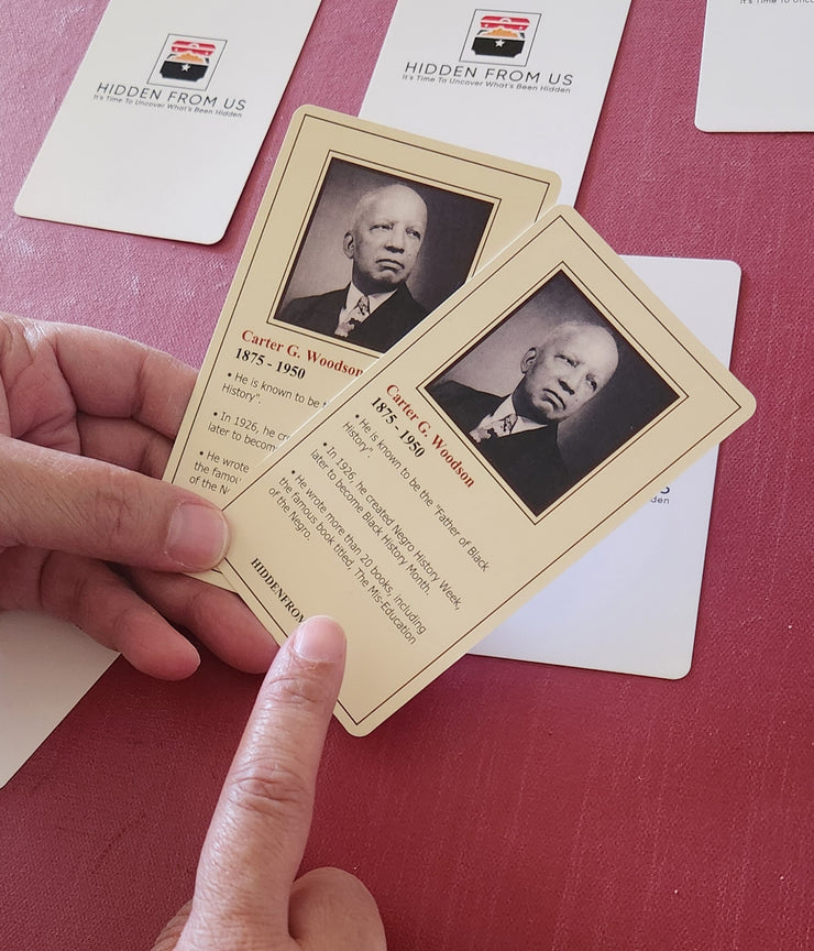 Black History Memory and Matching Card Game